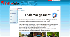 Desktop Screenshot of falkenheim.de